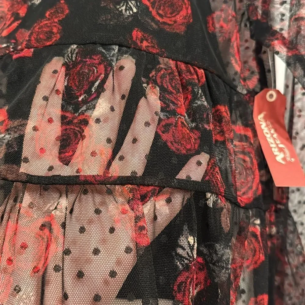 Flower double layer top